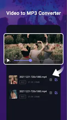 Video to MP3 Convert & Cutter android App screenshot 5
